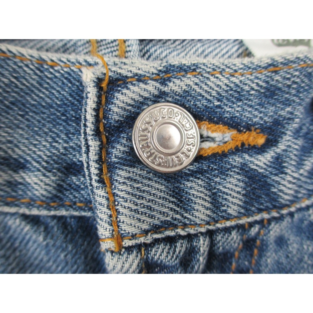 VINTAGE Levi's 550 Pants Mens 32 Blue Denim Jeans Relaxed Fit Pockets‎ 32X29* - Picture 4 of 15